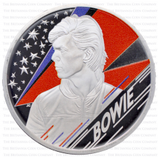 UK David Bowie 2020 (2 Pounds) Prata Proof